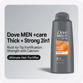 Dove Men+Care Thick & Strong 2in1 Shampoo+Conditioner (603ml)