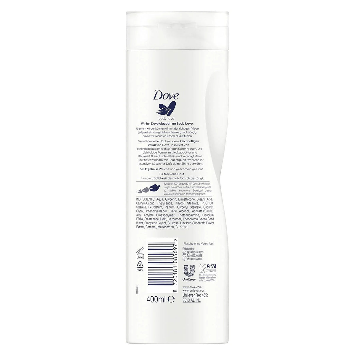 dove lotion