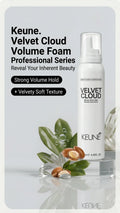 Keune Velvet Cloud Volume Foam - Professional Hair Styling Mousse